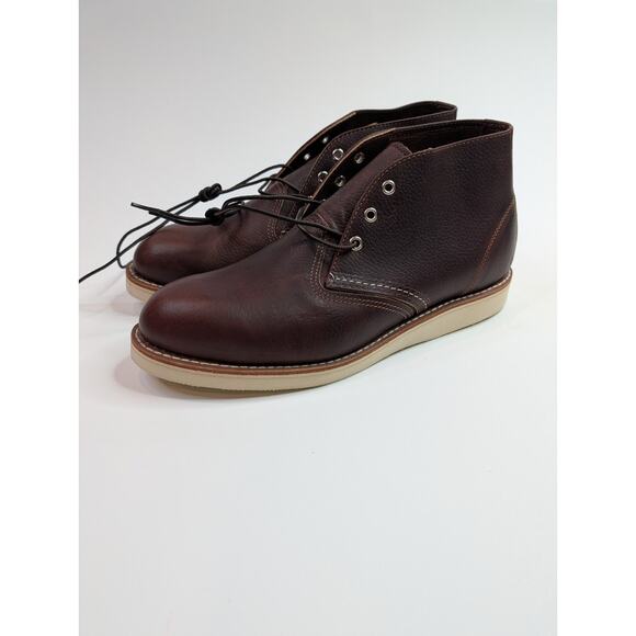 Red Wing Heritage 3141 Work Chukka Briar Oil Slick Leather Boots Mens Size 11D - Picture 1 of 12